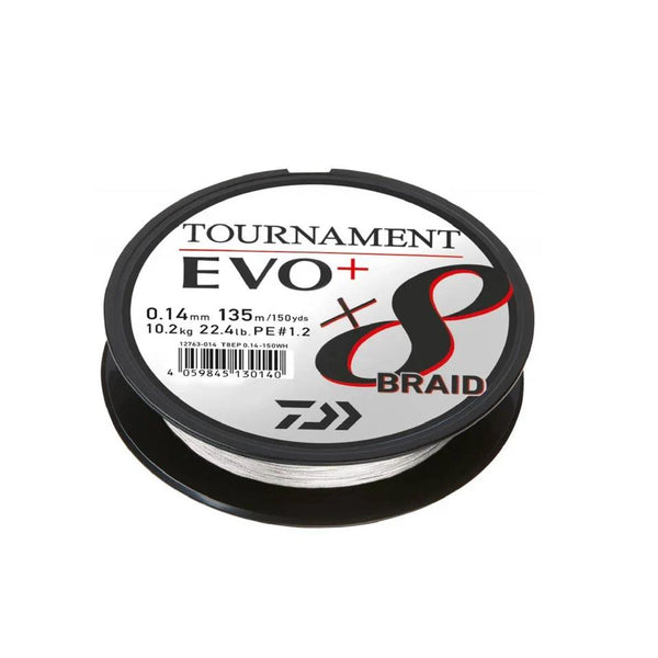 Daiwa Tournament X8 EVO+ 135m White