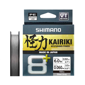 Kairiki 8+ Steel Grey 150m