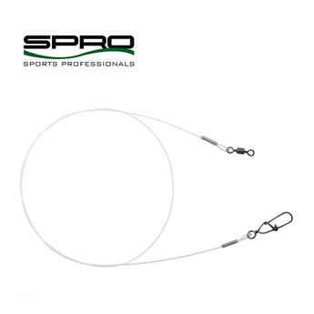 Spro Matte Black Leader Fluoro
