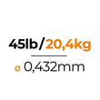 Knot 2 Kinky 1x1 Titanium 9,2m
